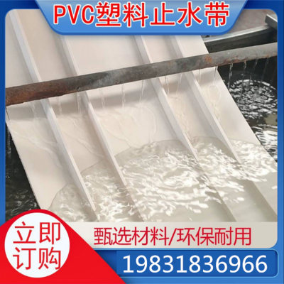 PVC塑料止水带EVA ECB中埋背贴外贴式300 4mm来图定制建筑用