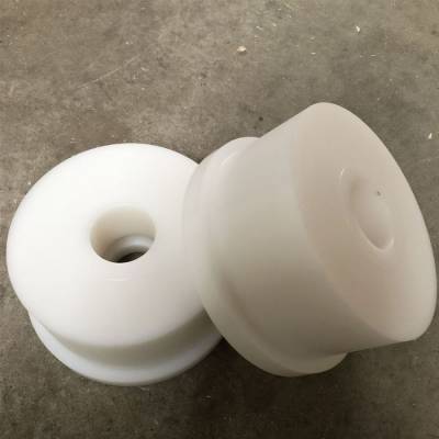 CNC加工滚轮 超高分子量聚乙烯绳轮 UHMWPE HDPE 滑轮 槽轮