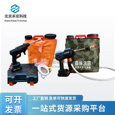 森林灭火水枪便携式电动灭火水枪消防背负式电动水枪往复式水枪