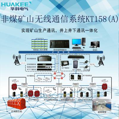 KT158(A)非煤矿山无线(WiFi6)通信系统 矿山六大系统调度通信功能