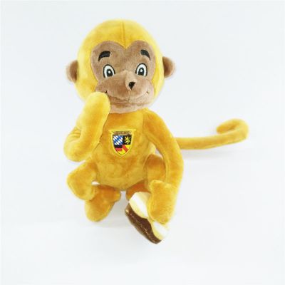猴子吉祥物动物毛绒玩具来图打样设计定做logo