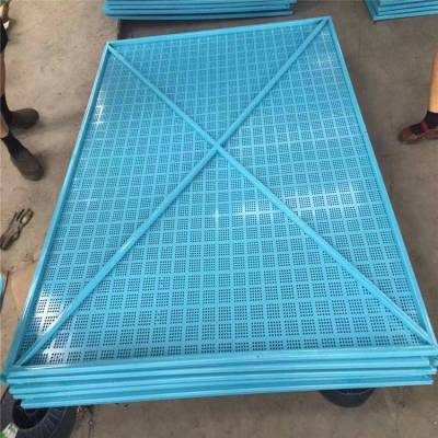 永城爬架网造价钢爬网厂家全钢立网多少钱圆孔