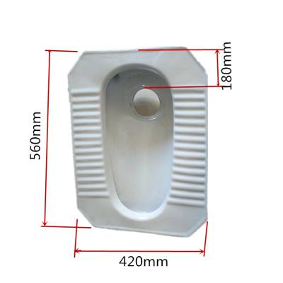 河南陶瓷蹲便器 大口蹲便器 农村厕所改造配件 喷水嘴