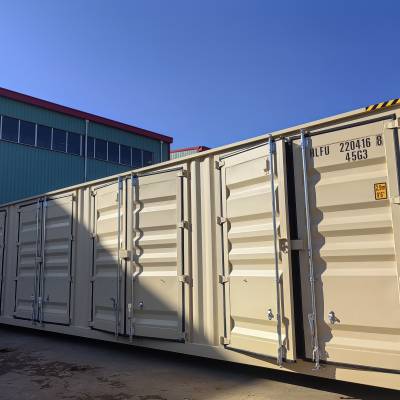 供应12米***侧开门集装箱 钢制集装箱，海运集装箱海运箱可定制