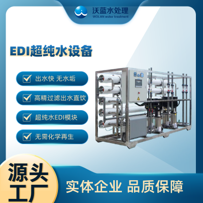 供应沃柯兰LRO-1T-EDI纯水设备 EDI超纯水处理设备