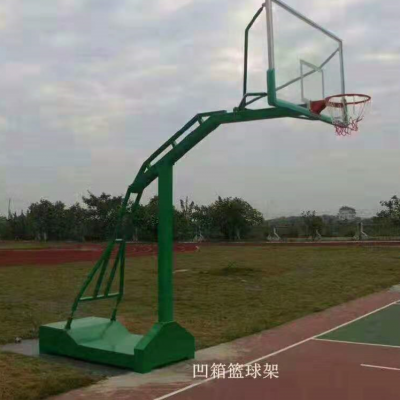 厂家销售广场篮球架 圆管篮球架 鑫龙飞品牌