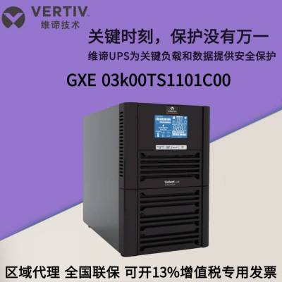 UPS电源GXE3K00TL1101C00外接电池3000VA/2400W在线式零转换