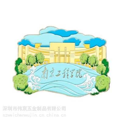 烤漆冰箱贴定制卡通五金厂制作景区文创彩印纪念品来图定做