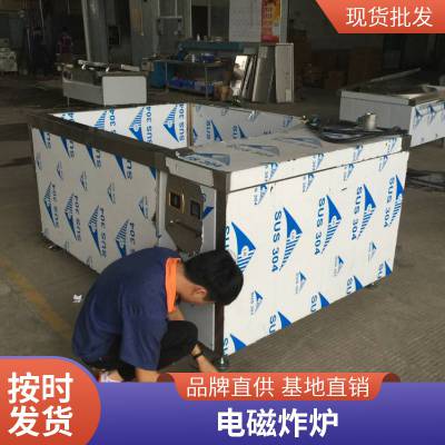安磁台式电热双缸炸炉 豪华大功率 大容量商用炸锅