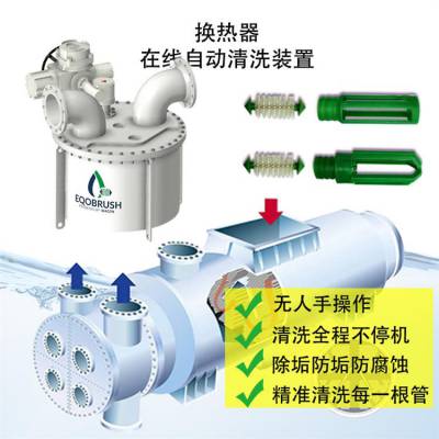 汽轮机凝汽器-除垢-毛刷在线自动清洗系统