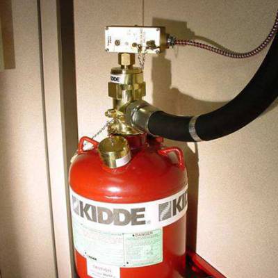 英国KIDDE凯德FM认证气体灭火系统 2.5mpa七氟丙烷 IT机房消防