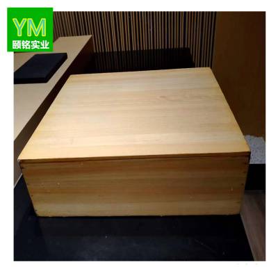 桧木饭桶定制 日式料理店用实木饭桶 桧木料理盒多少钱一个