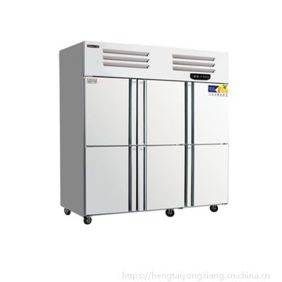 美厨商用冰箱 BF6六门单机单温冰箱 厨房六门冷冻冰箱