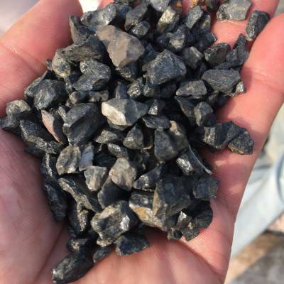 黑色水洗石厂家批发 太行黑石子 黑色砾石