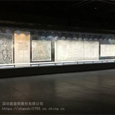 瓷器文化馆展柜制作 文化馆文物柜定做 临泽县博物馆