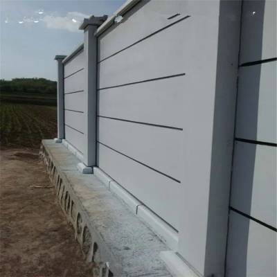 铁锐混凝土装配式围挡实心墙体抗风可二次利用