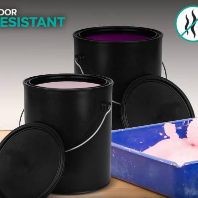 塑料罐、1GAL艺术涂料桶、3.78L桶、***艺术漆包装桶