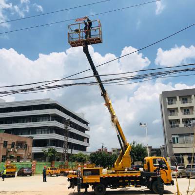 广州出租高空车 黄埔出租路灯车出租 广州出租高空作业平台价格