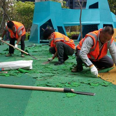 深圳惠州公园塑胶跑道施工_各类学校及幼儿园操场塑胶跑道工程