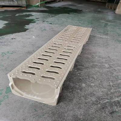 成功应用于四川高架桥u24580树脂成品排水沟u型槽低碳环保蓝鼎工艺