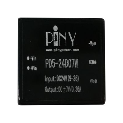 ӦPINYƷԴDC/DC˫·Դģ5W24Vת7VصԴPD5-24D07W
