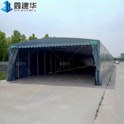 广东揭阳推拉式防雨篷洗车专用雨棚规格齐全