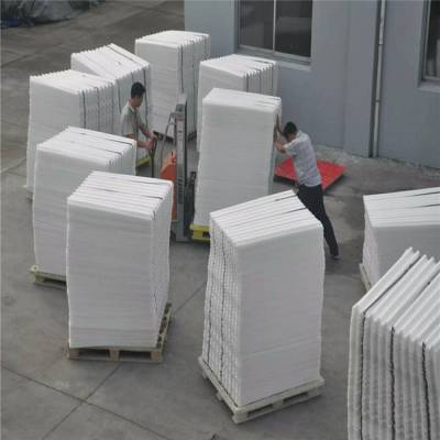 甘肃六角形蜂窝斜管沉淀池 自来水厂填料斜管 聚丙烯pp斜管填料荣茂