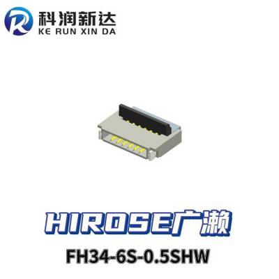 FH34-6S-0.5SHW HIROSE԰ 6PIN Ԫ װSMD