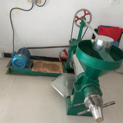 双象螺旋榨油机设备厂家葡萄籽全自动榨油机条排