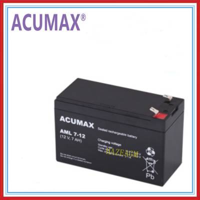 ACUMAXAML7-12 ܷⷧʽ 12V7AH UPS׵Դ AGMά