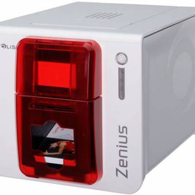 爱立识Evolis zenius桌面型卡片打印机出入证打印机