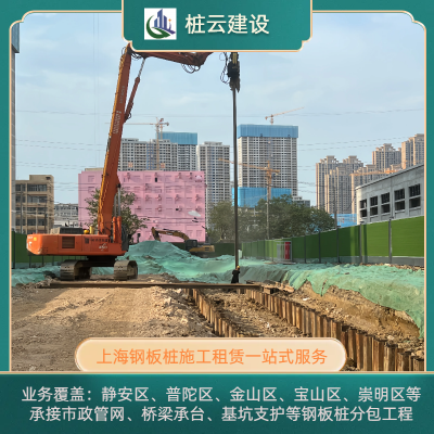 嘉定钢板桩出租选择桩云建设 就近调配设备材料 丰富施工经验 TD3640