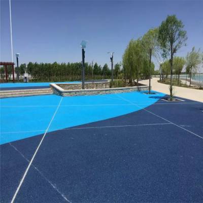 无锡彩色透水地面→透水材料厂家