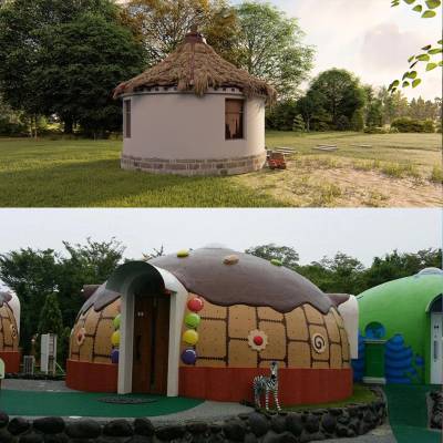 球形帐篷生态屋/动物景观造型异形组装房屋/旅游快拼模块民宿