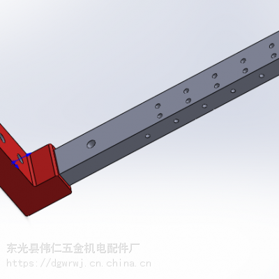 直流电机刷杆 L型22*40*375铁刷杆 ZZJ南洋电机刷架支架