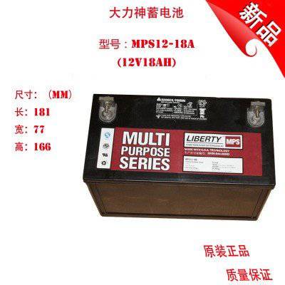 LIBERTY大力神蓄电池MPS12V18AH 西恩迪MPS12-18A 直流屏UPS铅酸电瓶