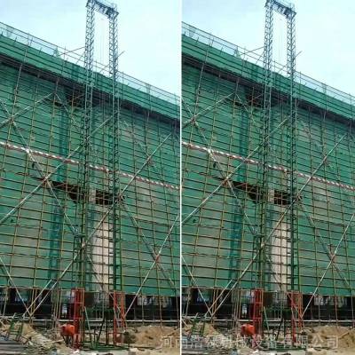 浩禄生产建筑升降机 工地用龙门架升降机 小型单吊篮物料提升机