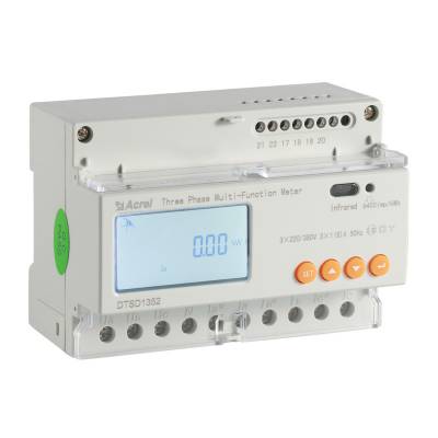 安科瑞 DTSY1352-NK三相电能计量表 内置断路器 预付费表10(60)A