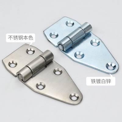 304不锈钢拉丝105*49.5*3三角形铰链 CL107承重型自动化设备合页
