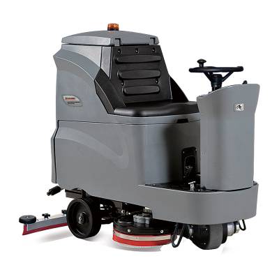 高美驾驶式洗地机适用多种场所高效便捷减轻劳动强度