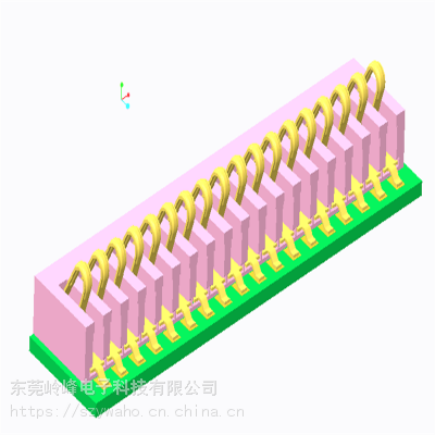 东莞岭峰电子科技定制设计各类磁吸触点连接器，电源连接器，连接线