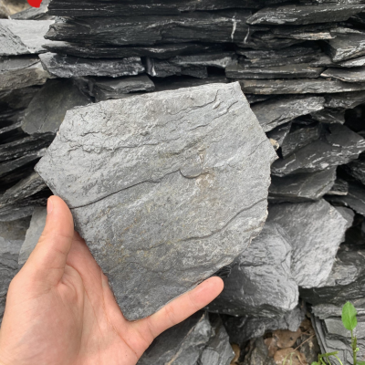 板岩板石黑片石片岩-黑片石片岩产地报价-鼎诚园林