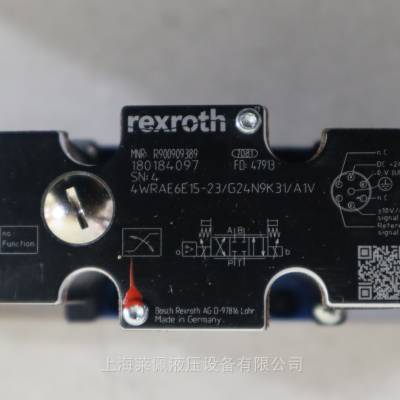 4WRAE6E15-2X/G24N9K31/A1V R900909389 德国力士乐REXROTH比例阀