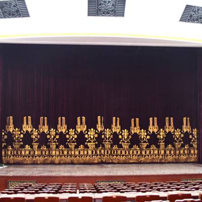 北京舞台幕布厂家***制作舞台串褶幕 装饰造型幕布幕布 顺泰万里幕布