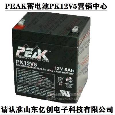 PEAK蓄电池PK12V5 12V***H铅酸储能型产品 营销中心