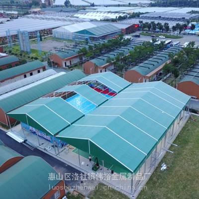 户外泳池篷房，体育管活动篷房 空间大牢固