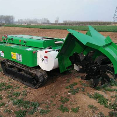 全自动开沟机 农用履带式开沟机 35马力施肥回填机