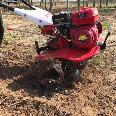 金佳微型开沟培土机-四驱两轮旋耕机-农用柴油四驱旋耕机