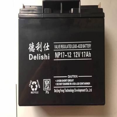 德利仕蓄电池NP17-12 12V17AH 授权代理含税运报价