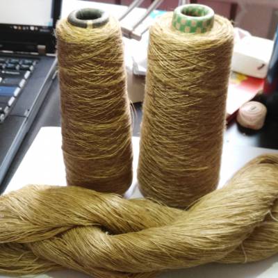 柞大条丝 800/600D 英文：Tussah Fancy Yarn